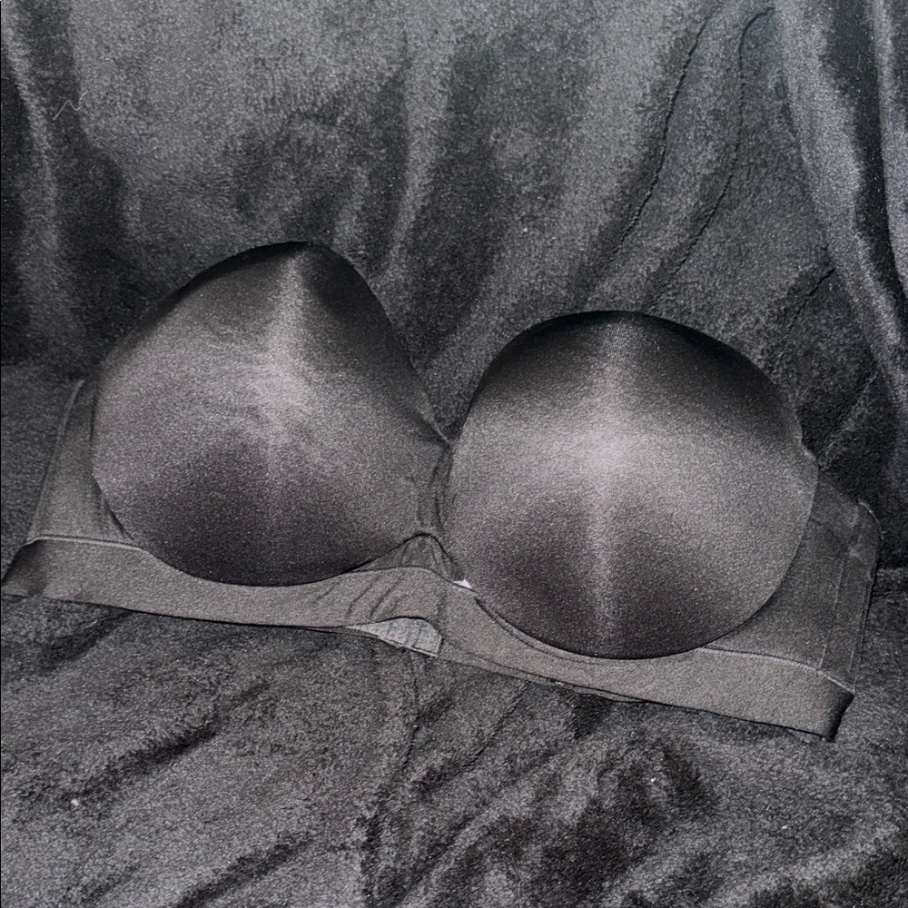 Cacique Sleek Black Strapless Bra